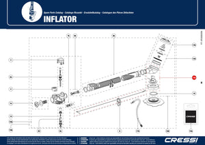 Upper Valve Body of the Inflator