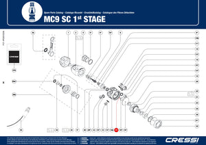 Pin for MC9-SC/T10-SC