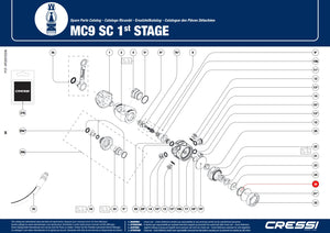 Seal Chamber Plate for MC9-SC/T10-SC