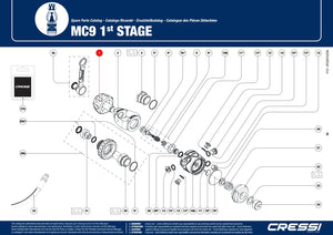 Yoke Screw for 1st stage