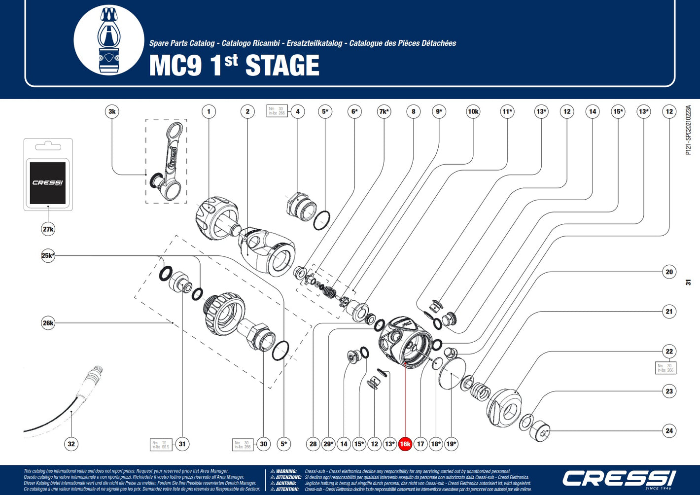 Body for MC9/MC9-SC