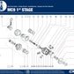 Spring Guide Plate for 1st stage regulator