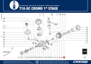 Seal Chamber Closing Disk for T10-SC