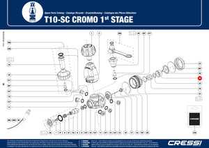 Setting Screw for First Stage Regulator