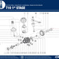 Setting Screw for First Stage Regulator