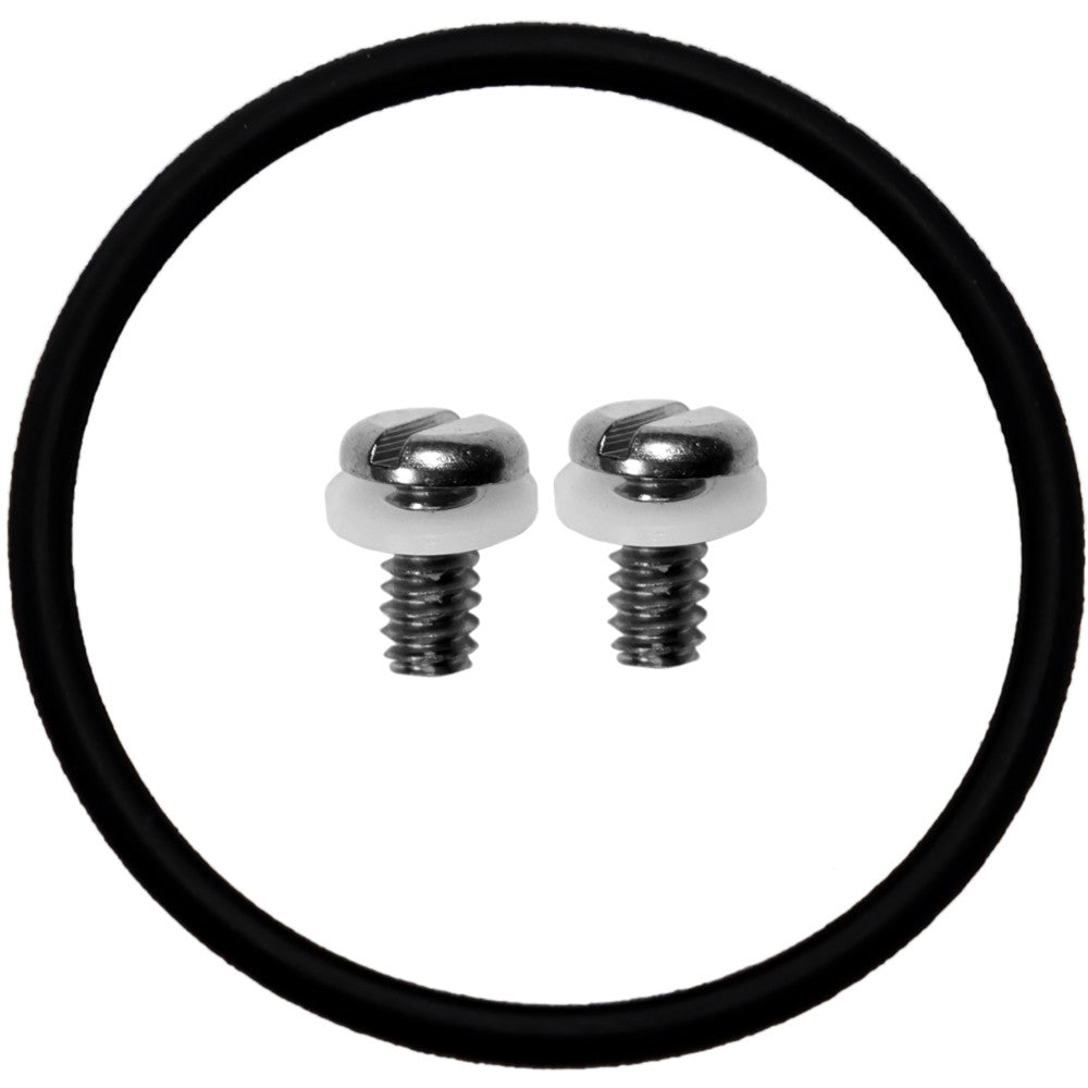 O-Ring + Screws for watch-style dive computer