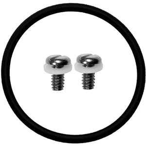 O-Ring + Screws for watch-style dive computer